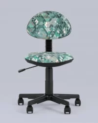 Кресло компьютерное детское УМКА абстракция Зеленый