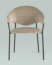 Стул Алексис велюр Капучино