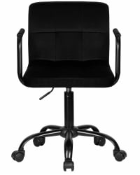 Компьютерное кресло ДОБРИН ТЕРРЙ БЛАCК (черный велюр (МДЖ9-101)) / DOBRIN TERRY BLACK (MJ9-101))