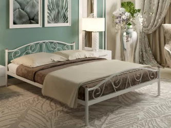 Кровать Ангелина Plus 1200х1900 Белая