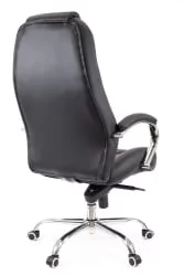 Кресло руководителя Drift Lux M кожа Черный