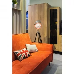 Шкаф витрина Loft 500 см Дуб Натур