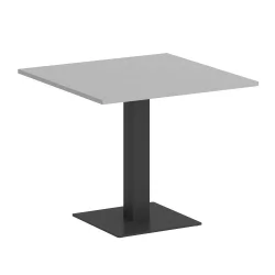 Стол журнальный квадратный HOME OFFICE VR.SP-5-90.2 Серый/Антрацит металл