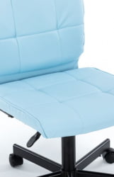 Кресло для персонала Everprof EP-300 Экокожа Бирюзовый