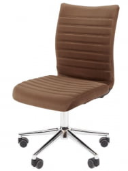 Офисное кресло CHAIRMAN 033 велюр Коричневый