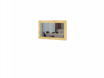 Зеркало в прихожую Дуб вотан/Белый