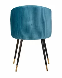 Стул обеденный ДОБРИН МАРЙ Морская волна велюр 1922-7 / DOBRIN MARY