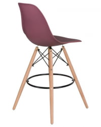 Стул барный ДОБРИН ДСВ БАР (ножки светлый бук, цвет пыльная роза (НКС-П-11)) 2 шт / DOBRIN DSW BAR (NX-P-11))