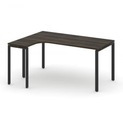 Стол эргономичный левый CONCEPT CN.SA-001(L) Дуб Мали Черный