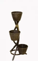 Цветочница 15/29 темно коричневый