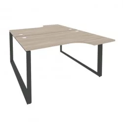 Рабочая станция на О-образном м/к ОНИКС О.МО-Д.СА-2 Дуб Аттик/Антрацит / ONIX O.MO-D.SA-2