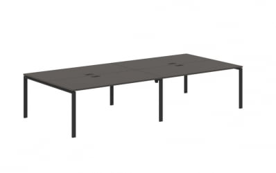 Бенч-система 4-местная EDIS EUWST 3516 Мокко Черный