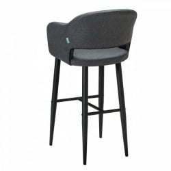 Кресло Бар Oscar Б темно-серый/черный