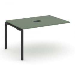 Проходной наборный элемент переговорного стола CОНCЕПТ CН.НПРГ-011 Кобо Черный / CONCEPT CN.NPRG-011