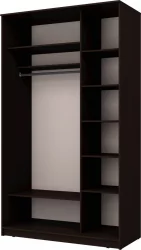 Шкаф купе 2-ух дверный Хит-23-12-11 Аруба Венге