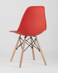 Стул Еамес Стйле ДСВ красный (разборный каркас) / Eames Style DSW