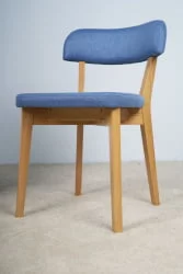 Стул Франк Блю-Лазур/Натур. Бук