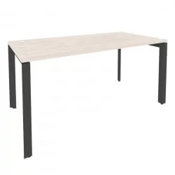 Стол рабочий на П-образном м/к ОНИКС О.МП-СП-4.8 Денвер Светлый/Антрацит / ONIX O.MP-SP-4.8