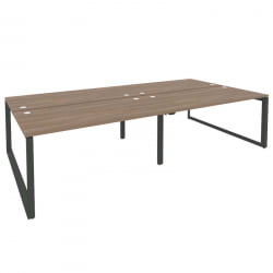 Рабочая станция на О-образном м/к ОНИКС О.МО-Д.РС-4.4.8 Дуб Аризона/Антрацит / ONIX O.MO-D.RS-4.4.8