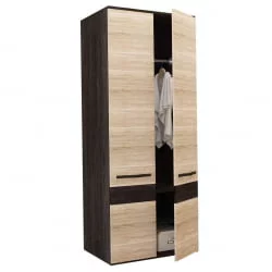 Стенка-горка в гостиную Сапфир со шкафом Дуб Кантерберри Дуб Сонома