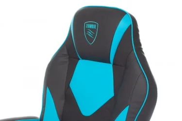 Геймерское кресло Zombie GAME 17 Черный-синий