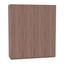 Шкаф распашный R-198х180х45-1-PO(ЯШТ)