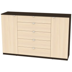 Комод Калисто(K34)1147х1802х468ручкаторцеваяTR-2(Венге-ДМ)