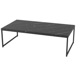 Журнальный стол Инсайд Черный мрамор / Черный