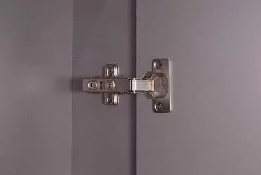 Двустворчатый шкаф Ольга-Лофт 3 Дуб Крафт золотой Темно-серый