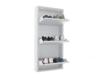 Обувница Практик ОМ-3 белая
