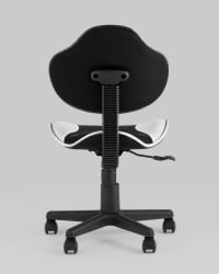 Стул офисный QZY Черно-белый