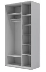 Двустворчатый шкаф Хит-24-12-11 Ясень шимо темный