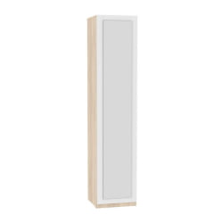 Шкаф распашный Р-198х45х60-1-ПО-М(ДСС-Белый) / R-198х45х60-1-PO-M(ДСС-Белый)