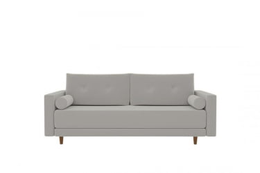 Диван прямой Санднес (Berhouse) Цвет фасада: Левис 08 велюр; Тип: Прямой; Материал фасада: Металл/Велюр