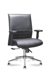 Офисное кресло Майк | Крестовина: хром паук | Подлокотники: 709 | Низкая спинка: Б / B