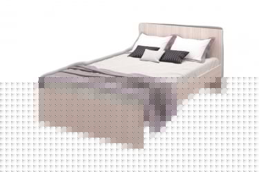 Кровать Мона, 1200*2000 мм, ясень шимо светлый