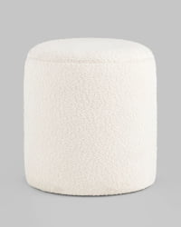 Пуф Taks букле (белый)