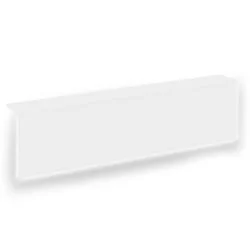 Накладка с подсветкой прямая высокая на 2 модуля О.Р-Ф.МП.В-158 ОНИКС О.Р-НП.В-158.2.С Белый Бриллиант / О.R-F.MP.V-158 ONIX О.R-NP.V-158.2.S
