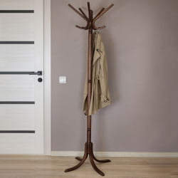 Вешалка напольная В 8Н Темно-коричневый