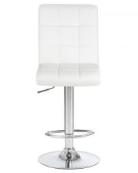Стул барный ДОБРИН КРУГЕР (белый) 2 шт / DOBRIN KRUGER