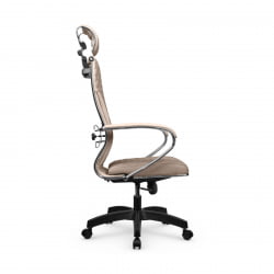 Кресло руководителя Metta L 2c 44C/K116 Infinity Easy Clean (MPES) Комплект 8 Темно-бежевое