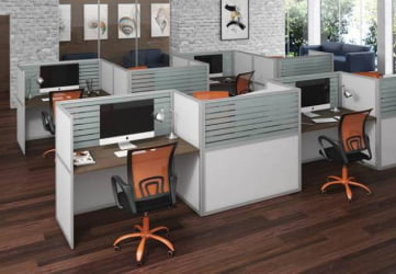 Перегородка со стеклом 1300 мм RAND RP130SG160 Бук Тиара