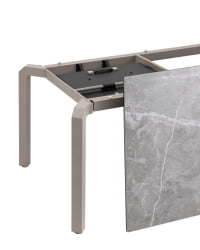 Стол обеденный Varden раскладной 180-240х90 см керамика серый