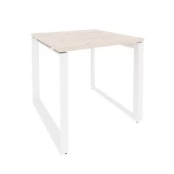 Стол рабочий на О-образном м/к ONIX O.MO-SP-0.8 Денвер Светлый/Белый