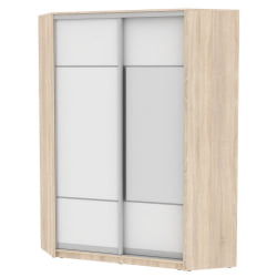 Шкаф-купе YA-198х1250-1(ДСС-Белый-D4D3)