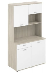 Офисная мини-кухня с ящиком Sigma SSG.1002.OL.WH Дуб светлый Белый