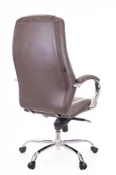Кресло руководителя Kron M экокожа Коричневый