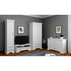 Шкаф для одежды Грация ШР-2 Белый