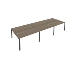 Рабочая станция на 6 раб.места Метал Сйстем Б.СМ-6.3 Вяз/Антрацит / Metal System