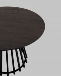 Стол обеденный Daphne 120*75 см темное дерево